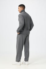 Classic style of pure cashmere knitted turtleneck sweater A/W collection for men's