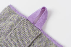 Practical beautiful gift pure cashmere knitted paper bag and coin purse for home and shope