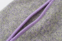 Practical beautiful gift pure cashmere knitted paper bag and coin purse for home and shope