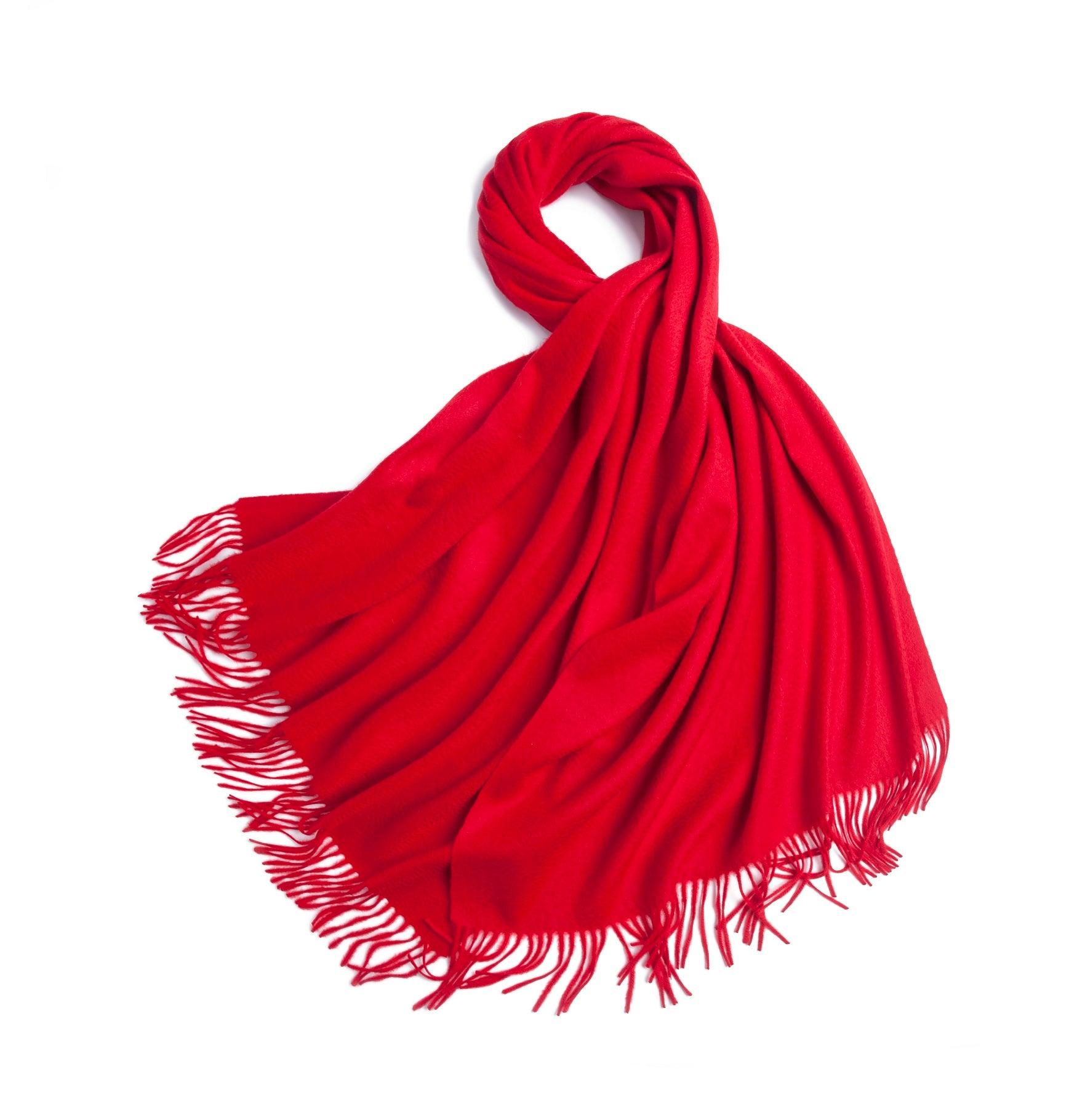 Best New Year gift for fall and winter timeless style of pure cashmere water weave Christmas green color woven shawl - Lamycashmere