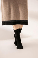 Home and inner wear softest pure cashmere knitted socks for unisex - Lamycashmere