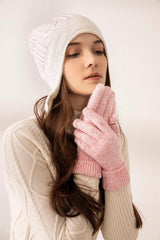 Wholesale pure cashmere beautiful gloves for lady's - Lamycashmere