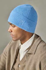 Warmly skiing sport outside 100% cashmere knitted ribbed hat beanies for unisex