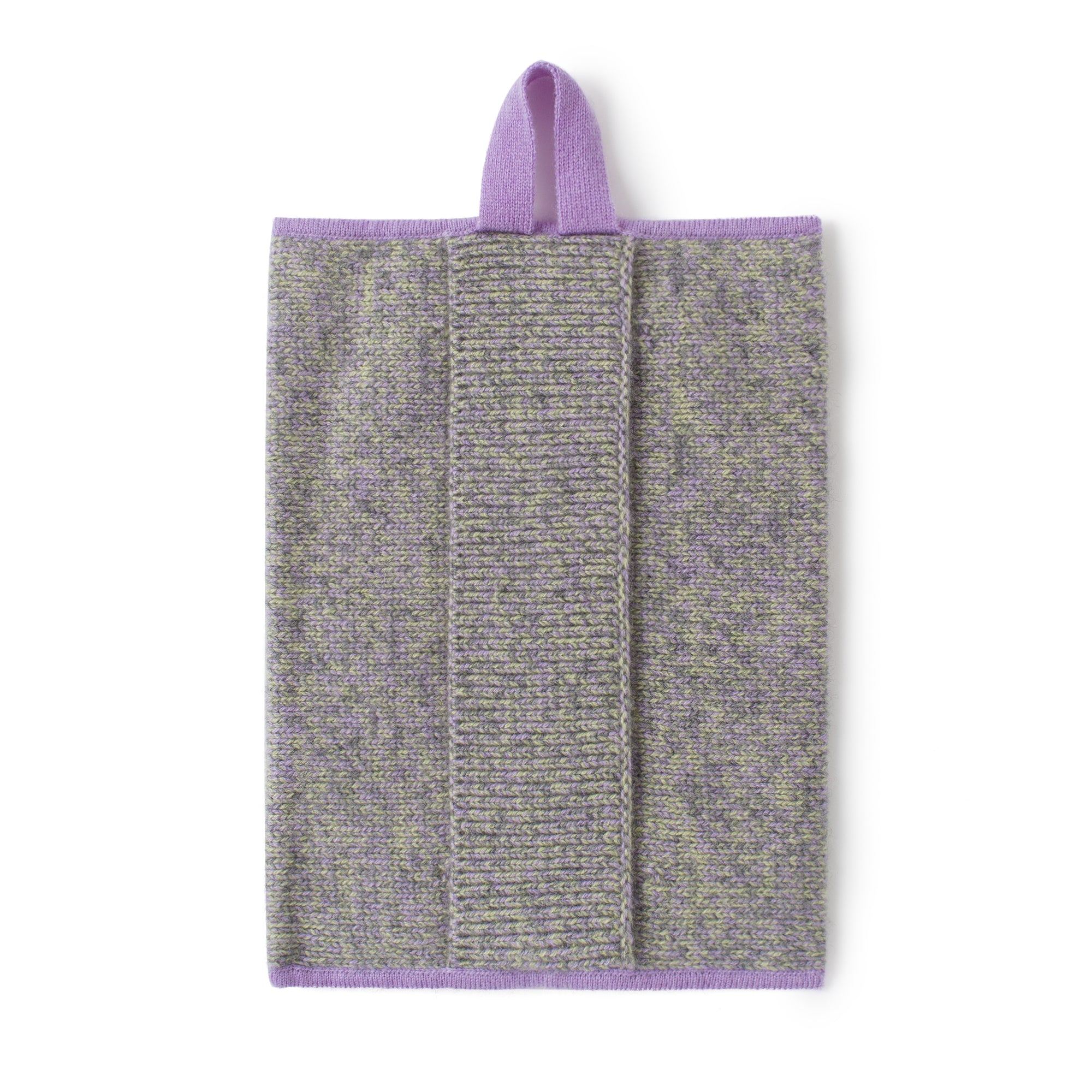 Practical beautiful gift pure cashmere knitted paper bag and coin purse for home and shope