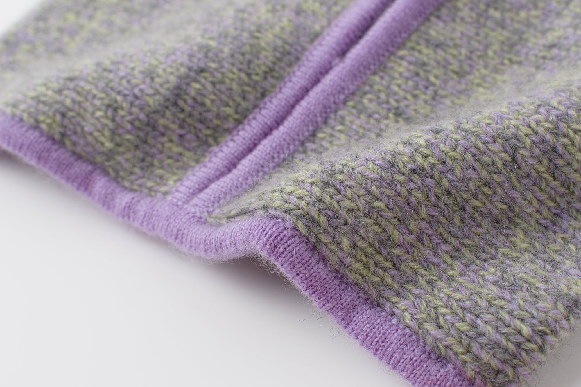 Practical beautiful gift pure cashmere knitted paper bag and coin purse for home and shope