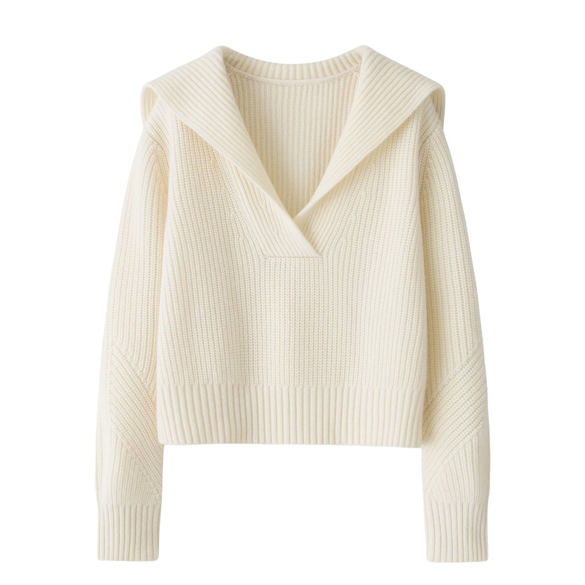 2026 year's new naval commander pullover pure 100% cashmere knitted lady's special design sweater