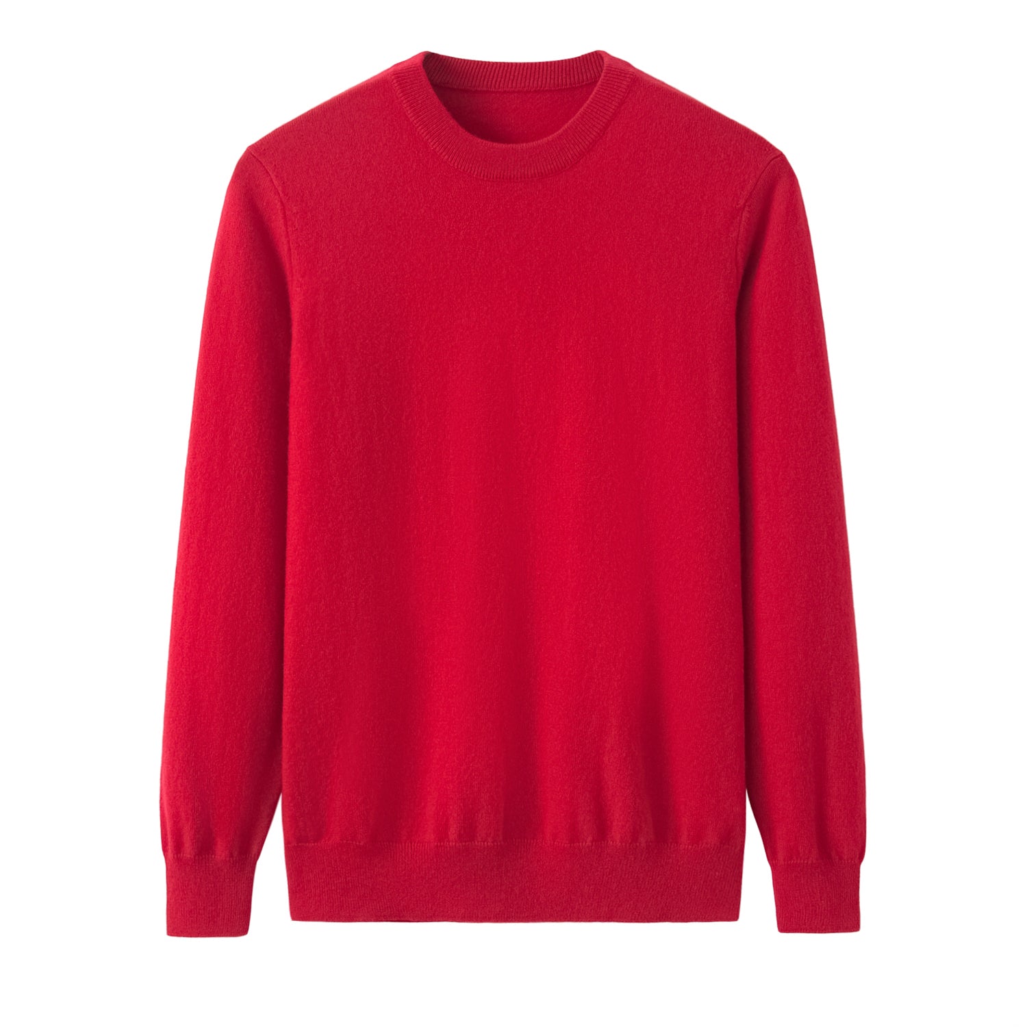 Inner Mongolia production 100% cashmere round neck knitted warmly sweater