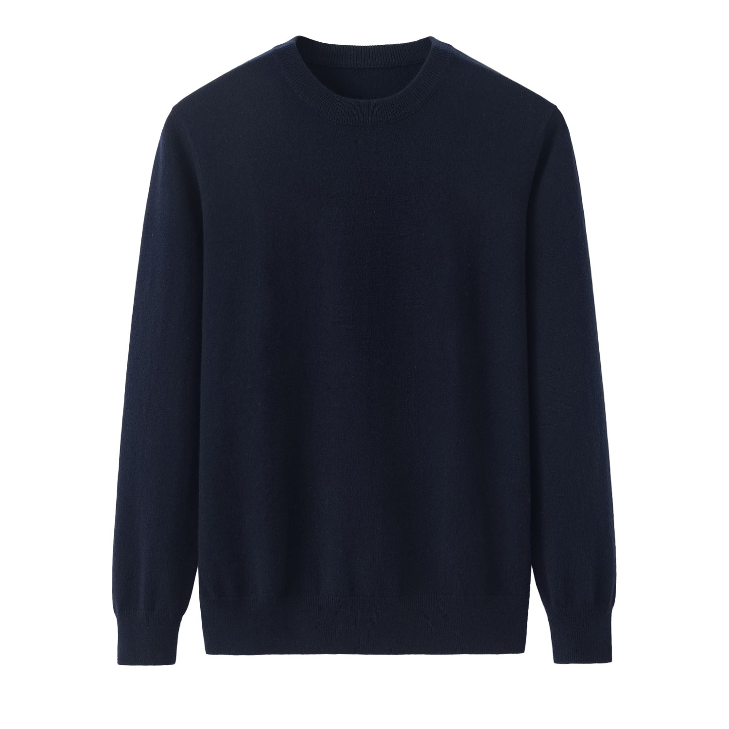 Inner Mongolia production 100% cashmere round neck knitted warmly sweater