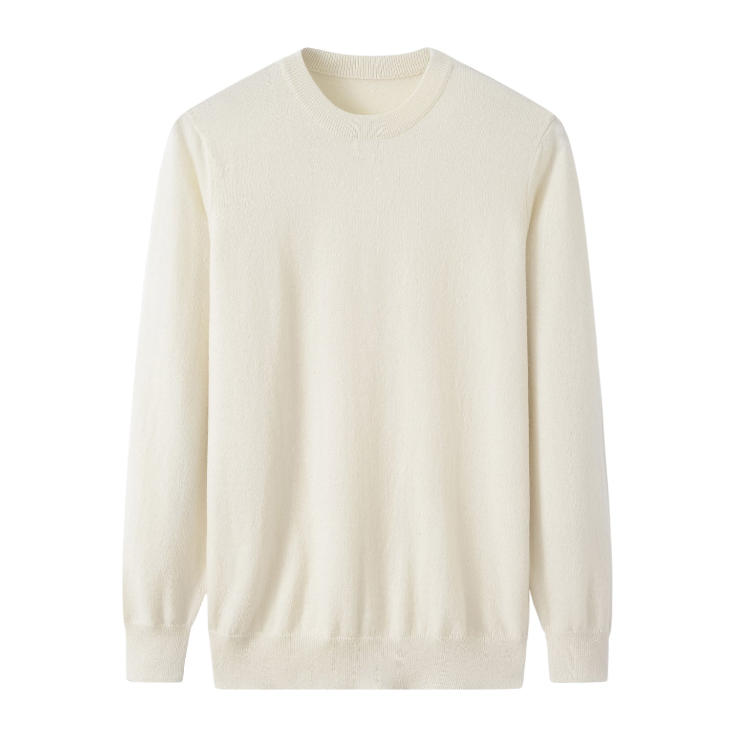 Inner Mongolia production 100% cashmere round neck knitted warmly sweater