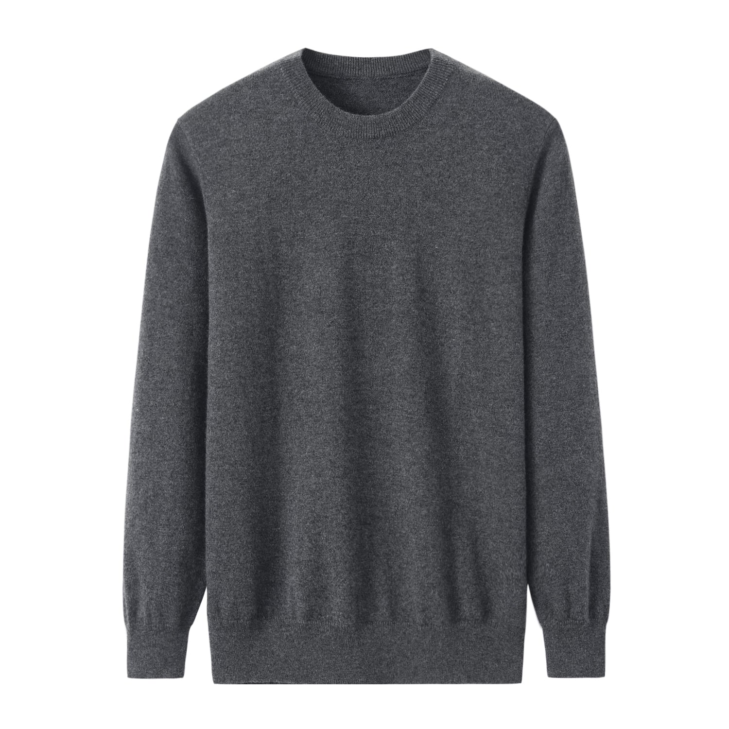 Inner Mongolia production 100% cashmere round neck knitted warmly sweater