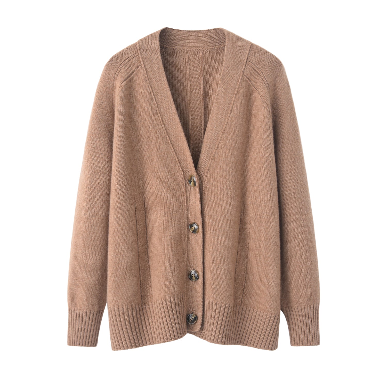 keep warmly winter heavy style of Popular style of pure cashmere knitted V neck cardigan for lady's outside wear or inner wear