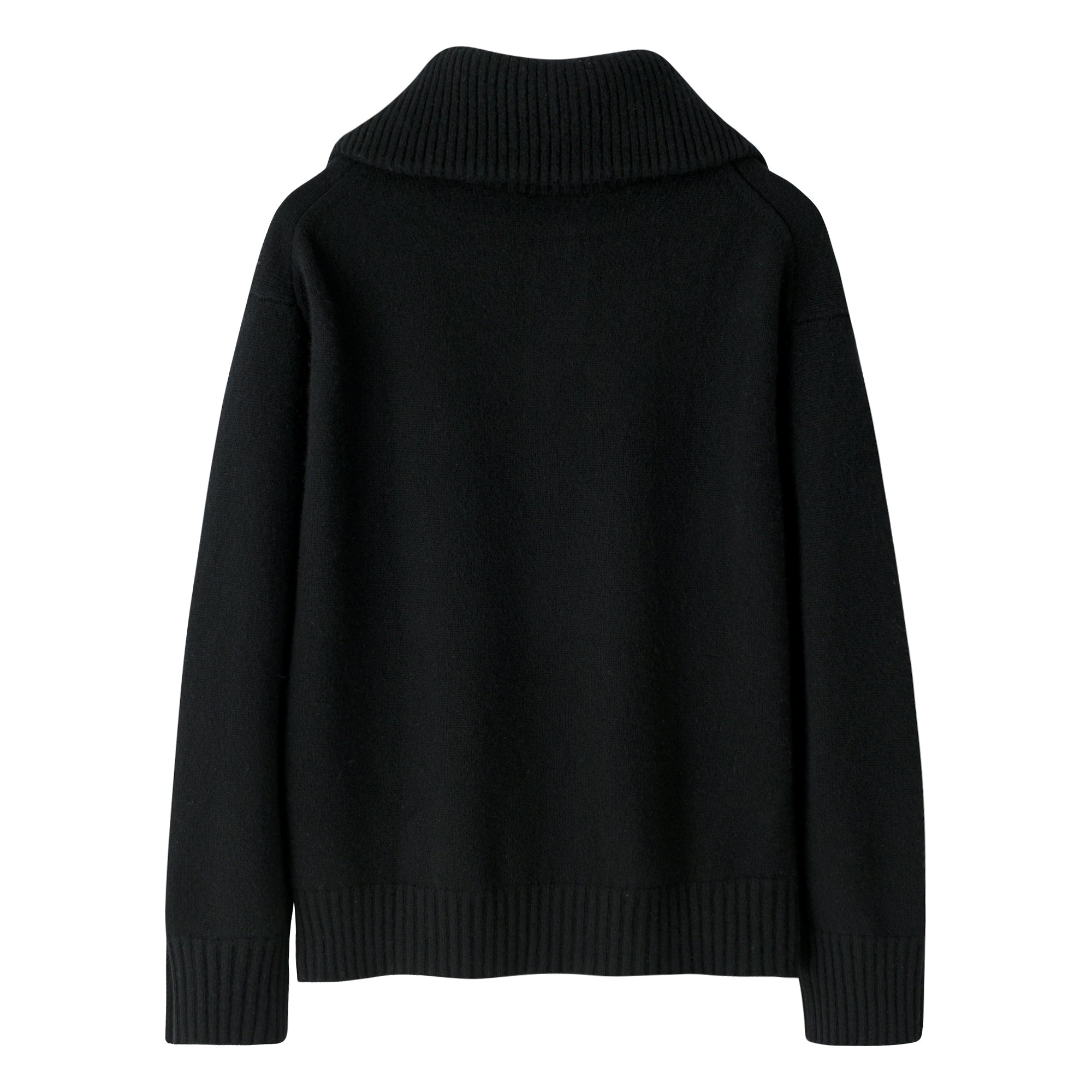 New Style of pure cashmere knitted sweater  heavier warmly half zipper pullower for unisex