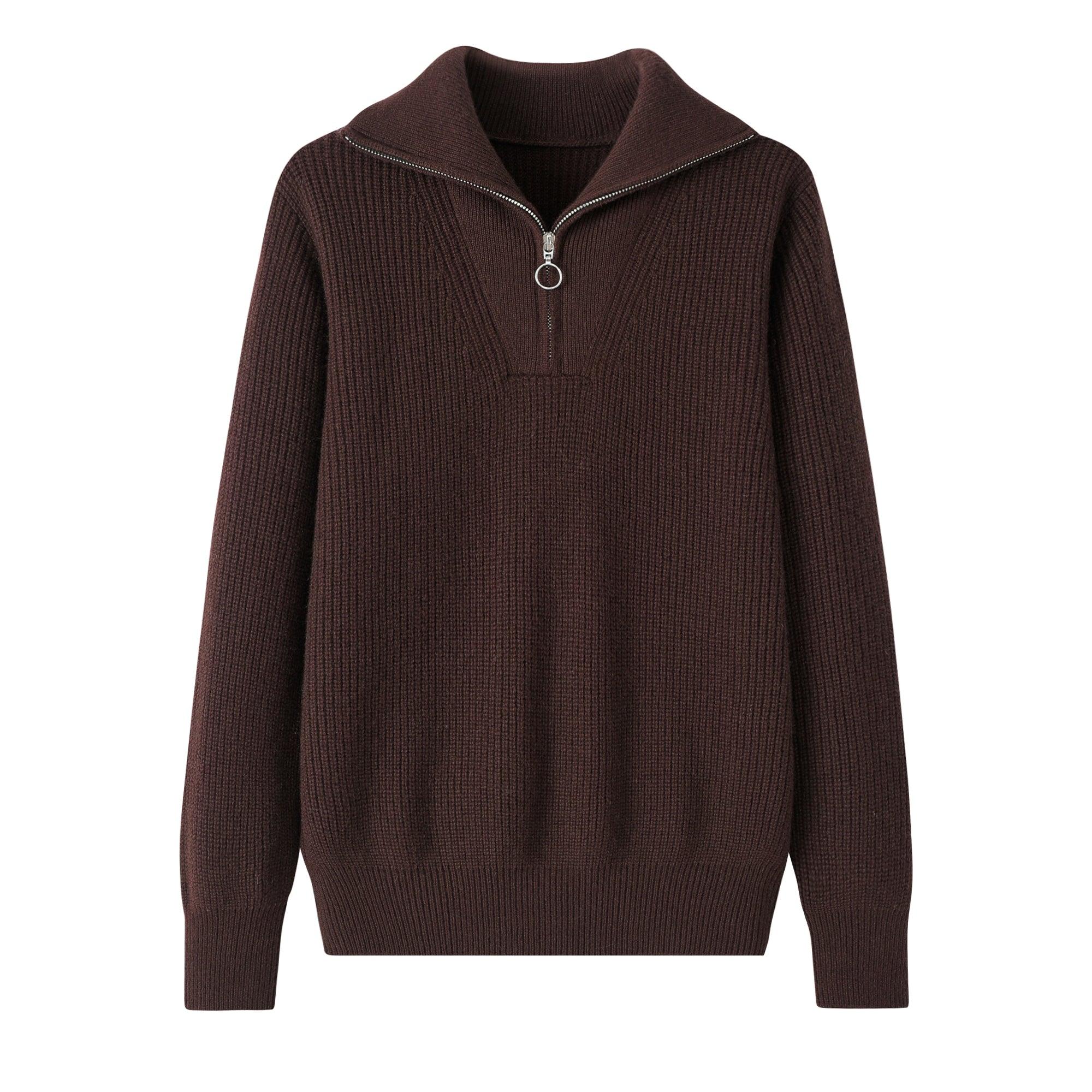 Sport style warmly and comfortable pullover for lady's Nature cashmere fiber made in China - Lamycashmere