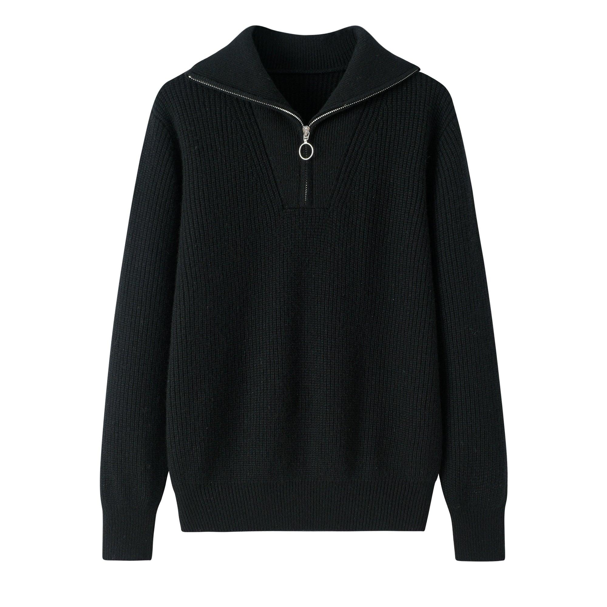 Sport style warmly and comfortable pullover for lady's Nature cashmere fiber made in China - Lamycashmere