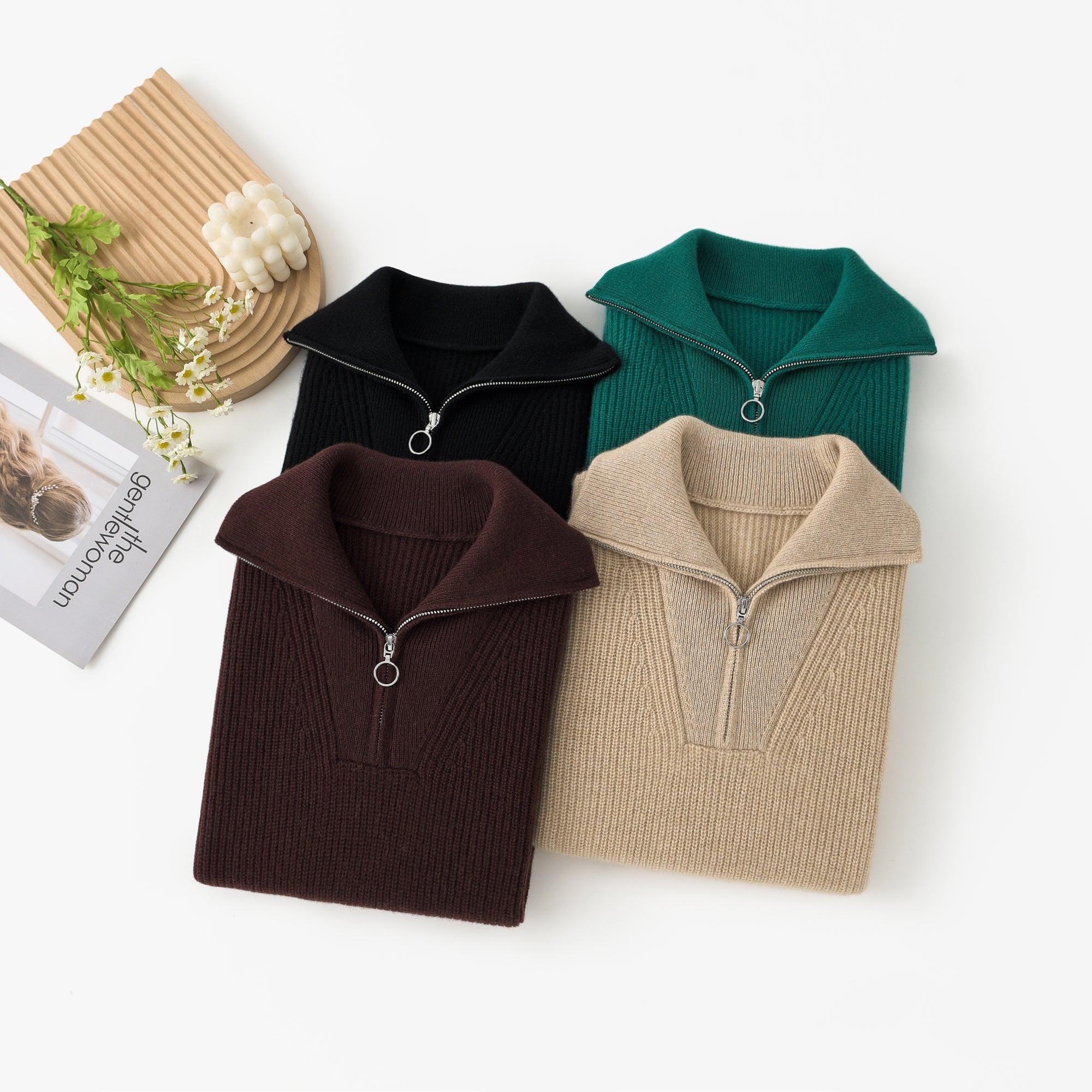 Sport style warmly and comfortable pullover for lady's Nature cashmere fiber made in China - Lamycashmere