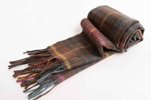 100% cashmere woven scarf - Lamycashmere