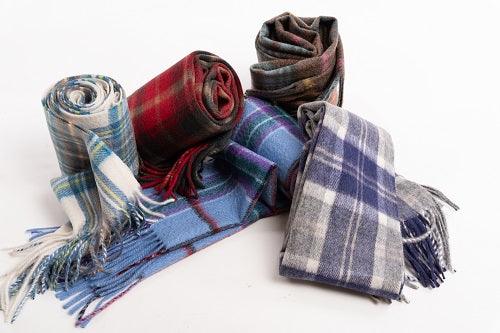 100% cashmere woven scarf - Lamycashmere