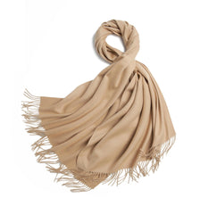 Best New Year gift for fall and winter timeless style of pure cashmere water weave Christmas green color woven shawl - Lamycashmere