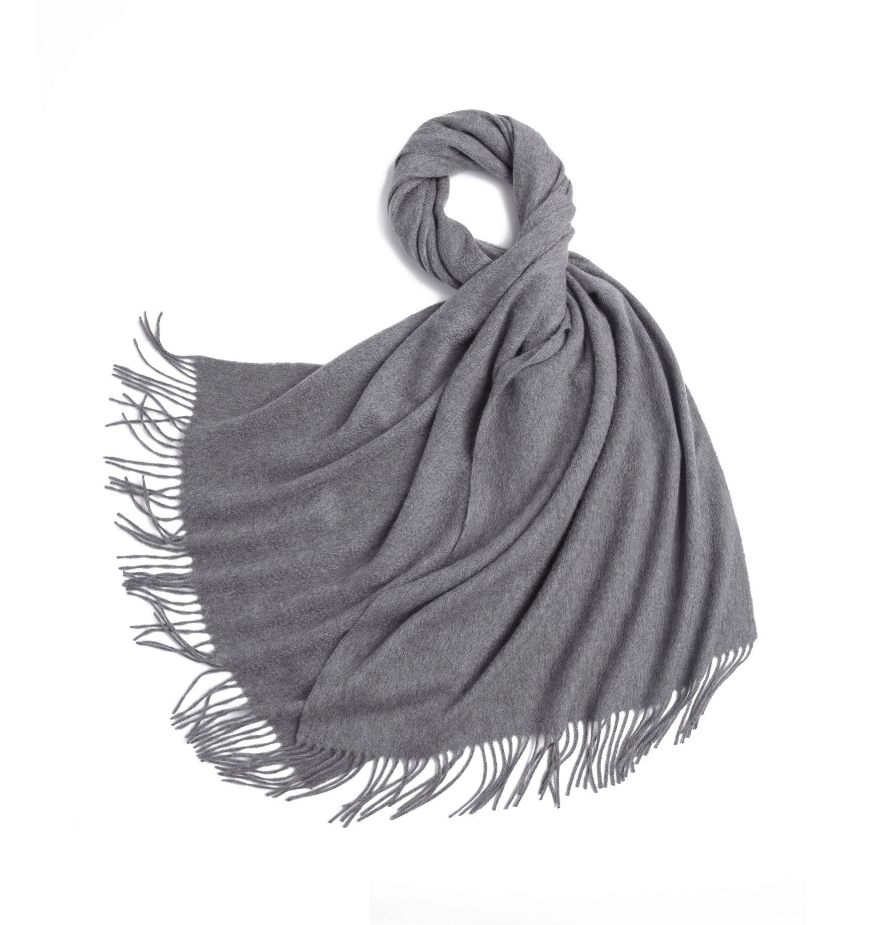 Best New Year gift for fall and winter timeless style of pure cashmere water weave Christmas green color woven shawl - Lamycashmere