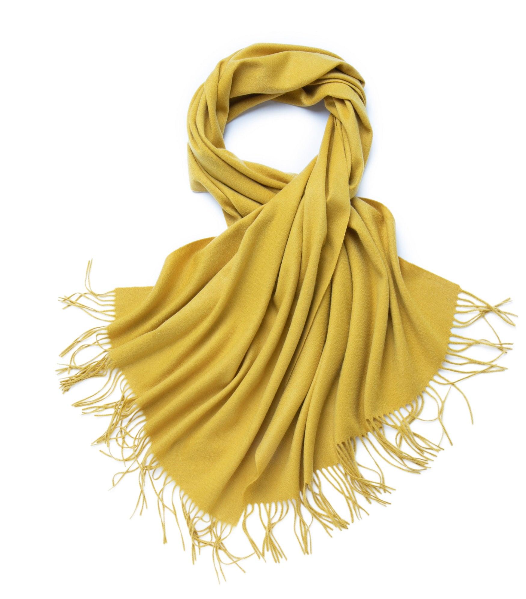Best New Year gift for fall and winter timeless style of pure cashmere water weave Christmas green color woven shawl - Lamycashmere