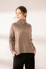 best selling highest quality cashmere turtleneck sweater - Lamycashmere