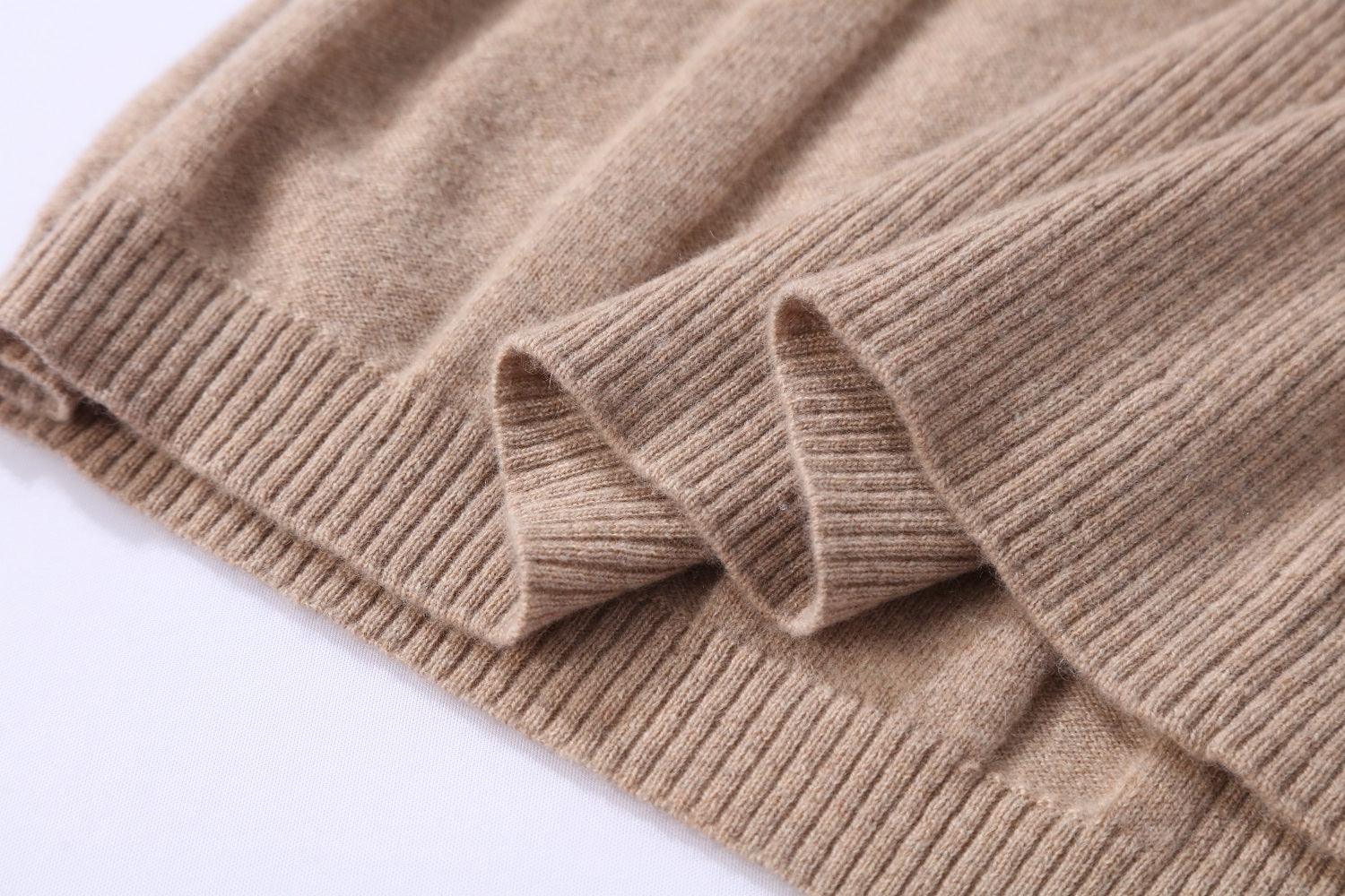 best selling nature color warmly pure cashmere knitted dress S/S collection for lady's - Lamycashmere