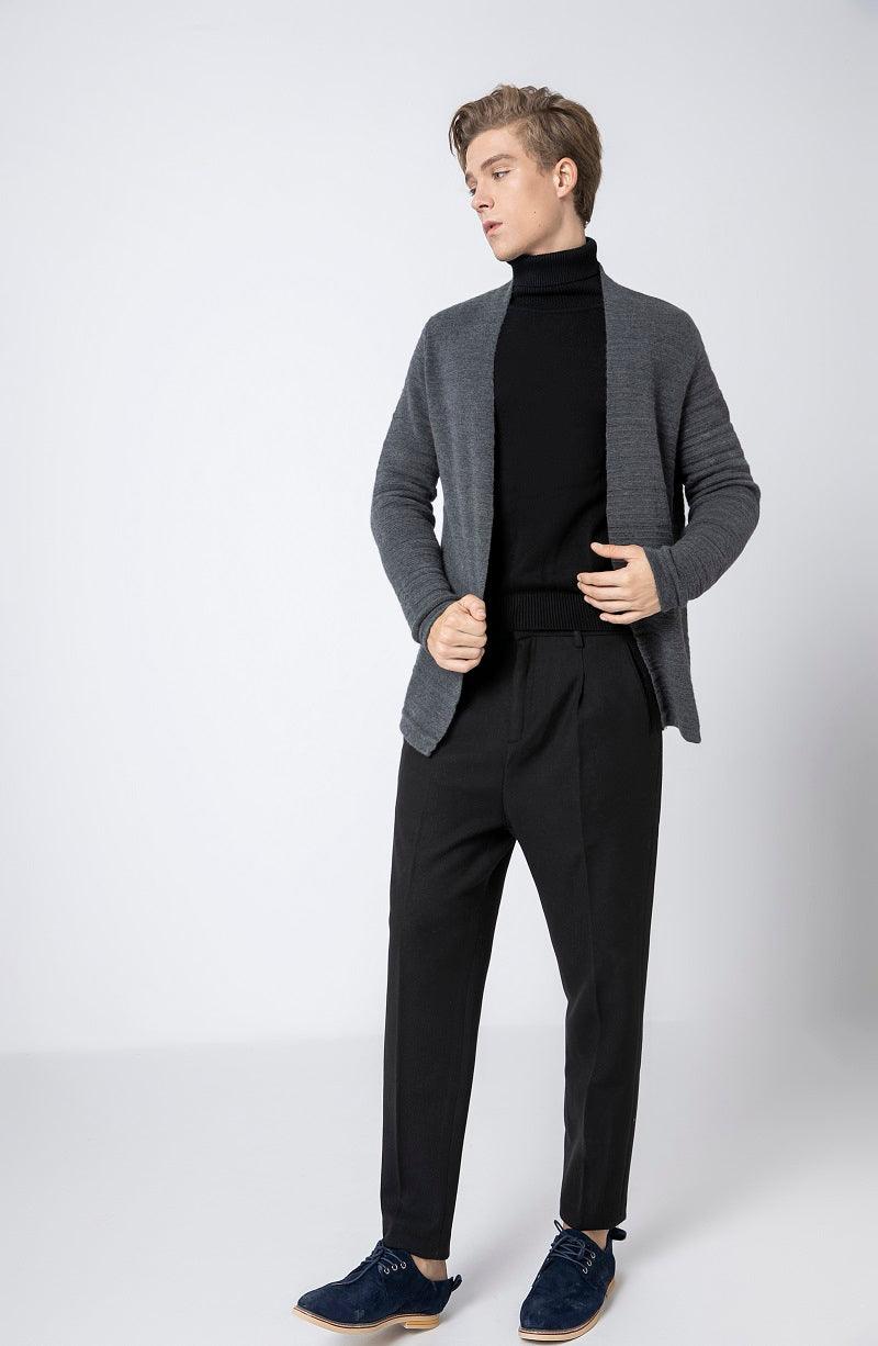 Best selling wholesale cashmere knitted cardigan for men's - Lamycashmere