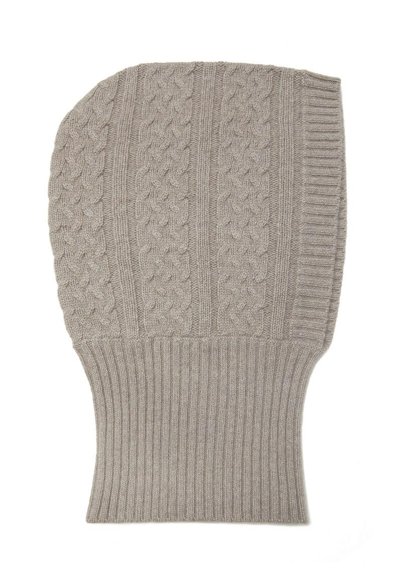 Cashmere knitted hat thickened collar winter hat for men and women - Lamycashmere