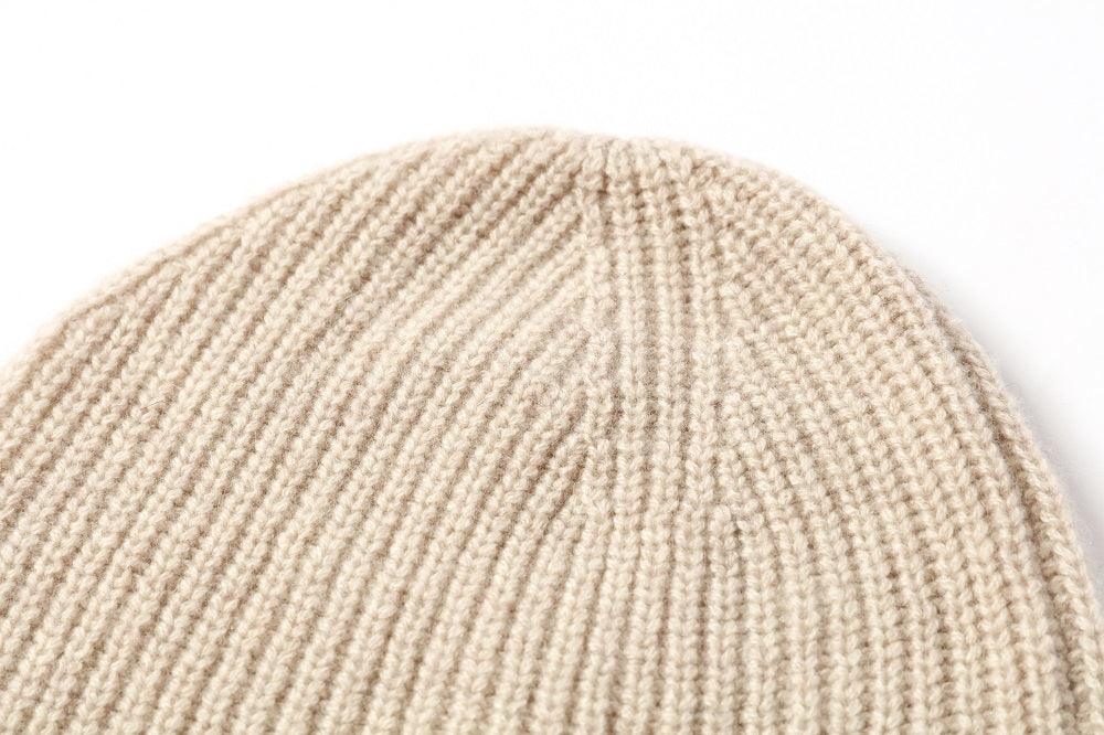 Fall & winter highest cashmere softly knitted hat - Lamycashmere