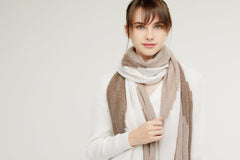 Fall & winter style of soft cashmere knitted shawl - Lamycashmere