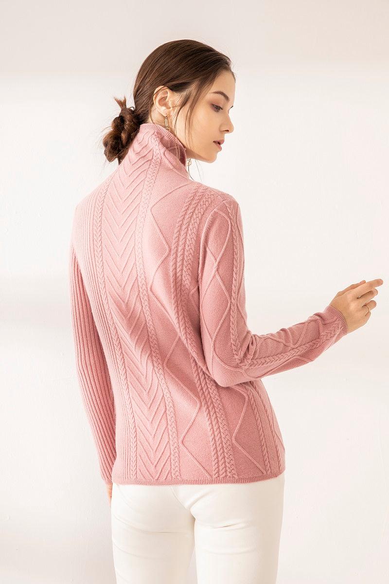 Inner Mongolia 100 cashmere turtleneck sweater - Lamycashmere