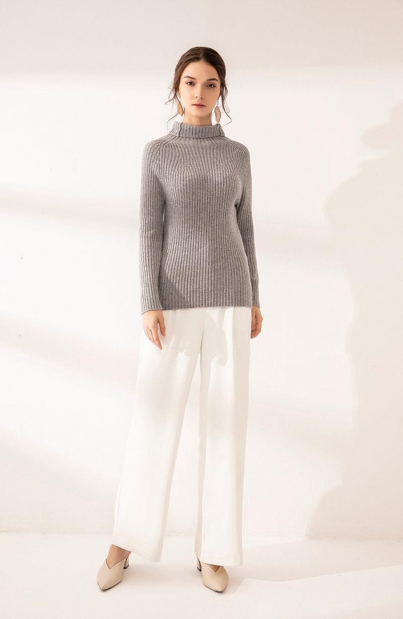 Inner Mongolia supplier sweater manufactuer of pure cashmere turtleneck sweater - Lamycashmere