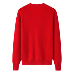 Inner Mongolia women's adaptive cardigan cashmere knitted sweater with four buttons - Lamycashmere