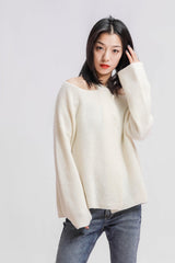 Party women's cashmere knitted sweater - Lamycashmere