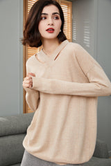 Special design best selling style of high quality cashmere knitted sweater for women's - Lamycashmere