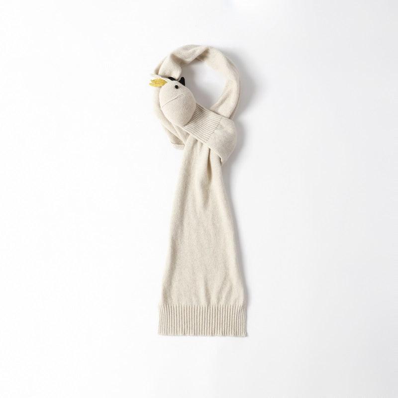 Special design of warmly cute cashmere knitted scarf - Lamycashmere