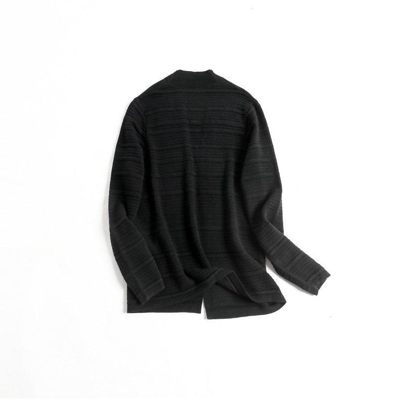 Spring and Autumn style of high quality men's worsted cashmere cardigan - Lamycashmere