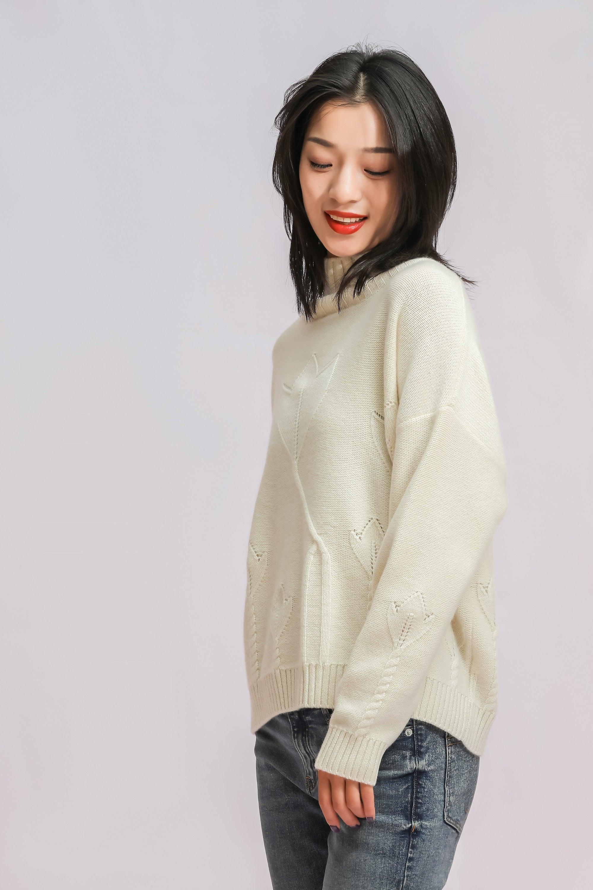 Spring fashion women's cashmere sweater - Lamycashmere