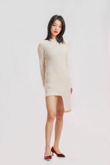 super quality cashmere knitted girl's style dress - Lamycashmere