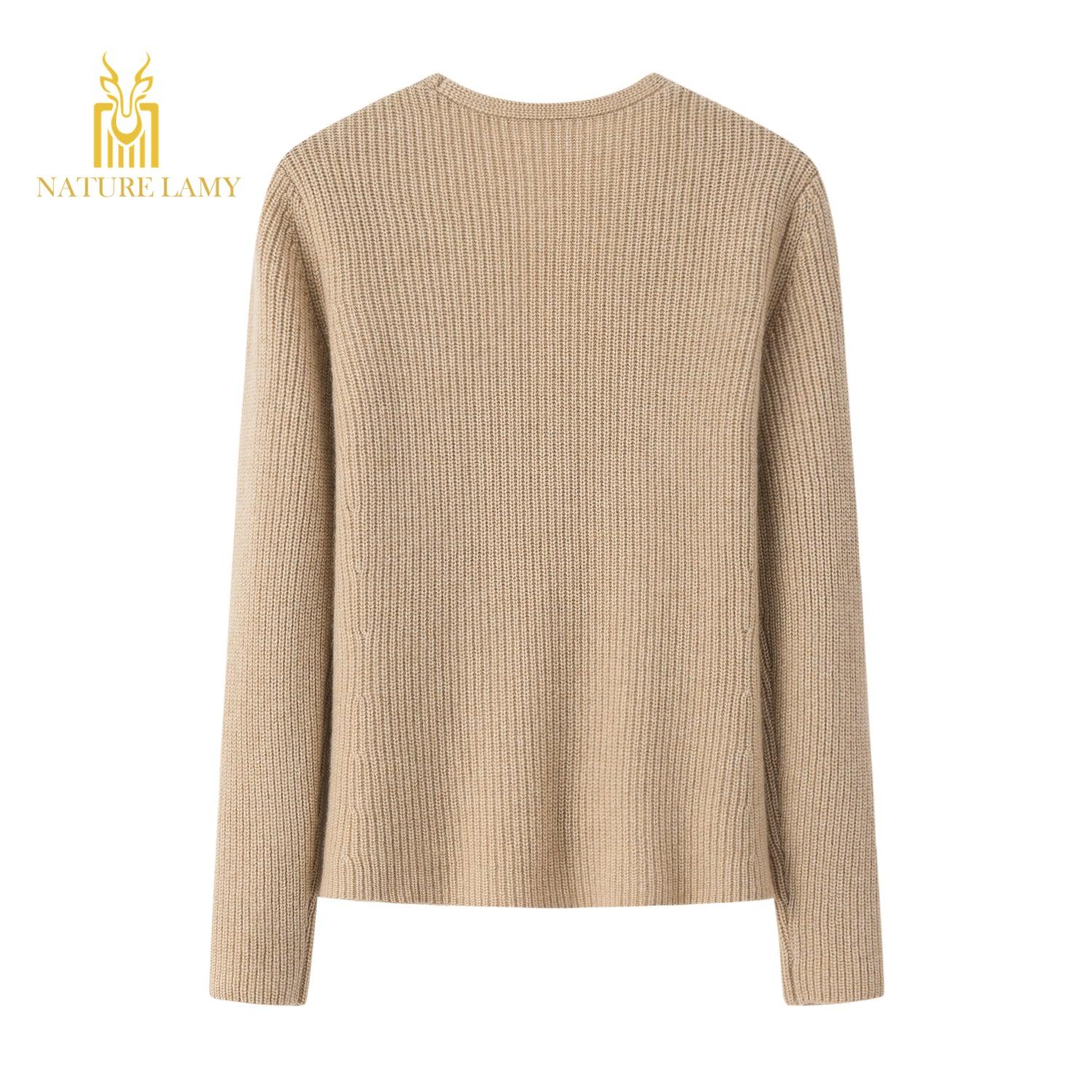 S/W collection of beautiful guage Inner Mongolia cashmere fiber best quality cashmere knitted cardigan - Lamycashmere