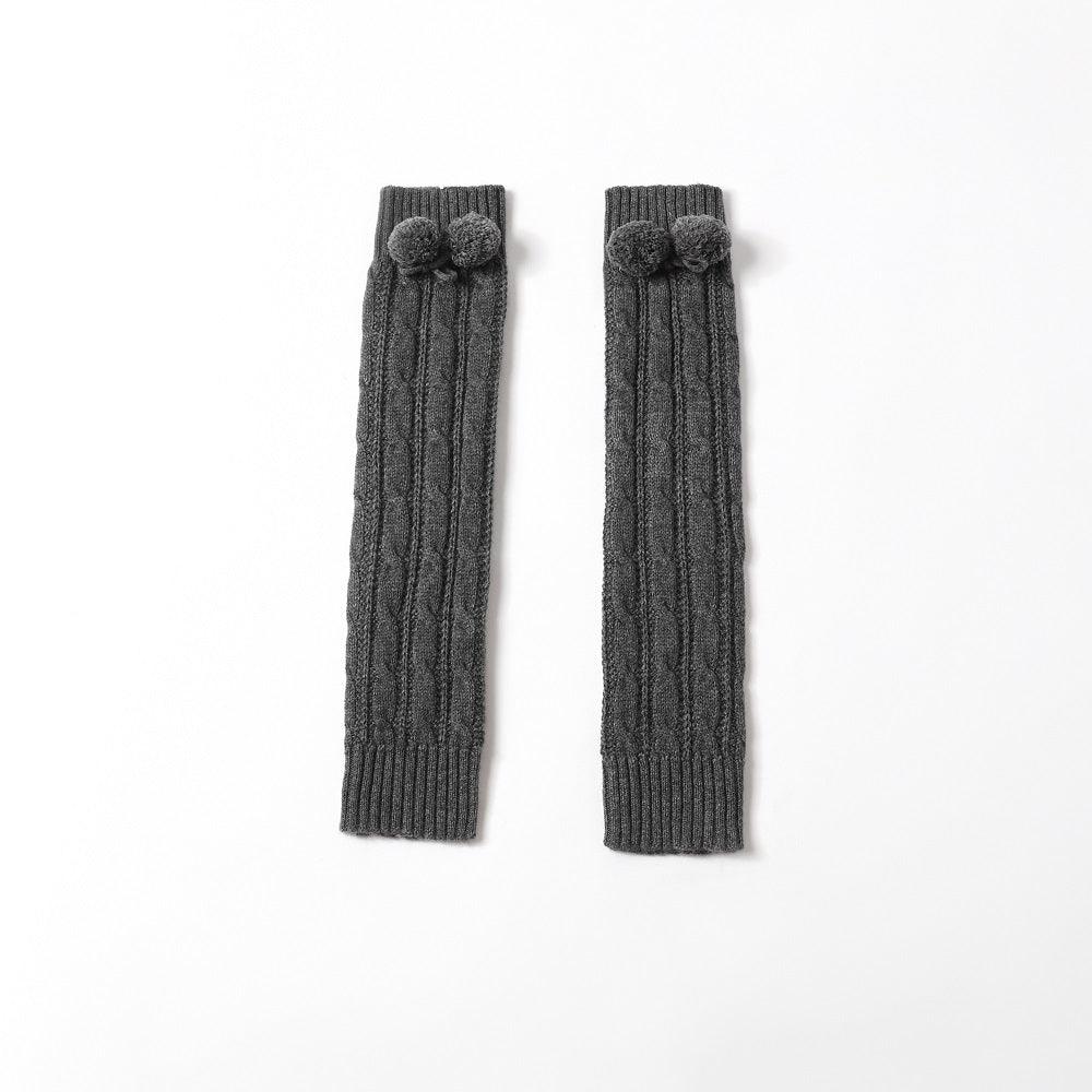 warmly and softly pure cashmere knitted cable mitten - Lamycashmere