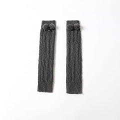 warmly and softly pure cashmere knitted cable mitten - Lamycashmere