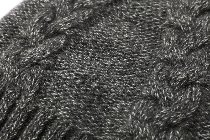 Warmly blended color cashmere hat for unisex style - Lamycashmere