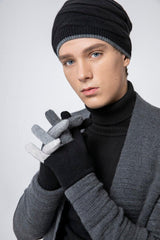 Winter causal warmly cashmere knitted hat for men - Lamycashmere