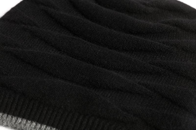 Winter causal warmly cashmere knitted hat for men - Lamycashmere