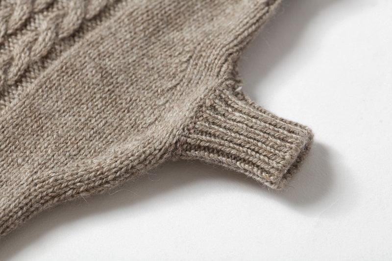 Winter gift highest quality warmly cashmere knitted gloves - Lamycashmere