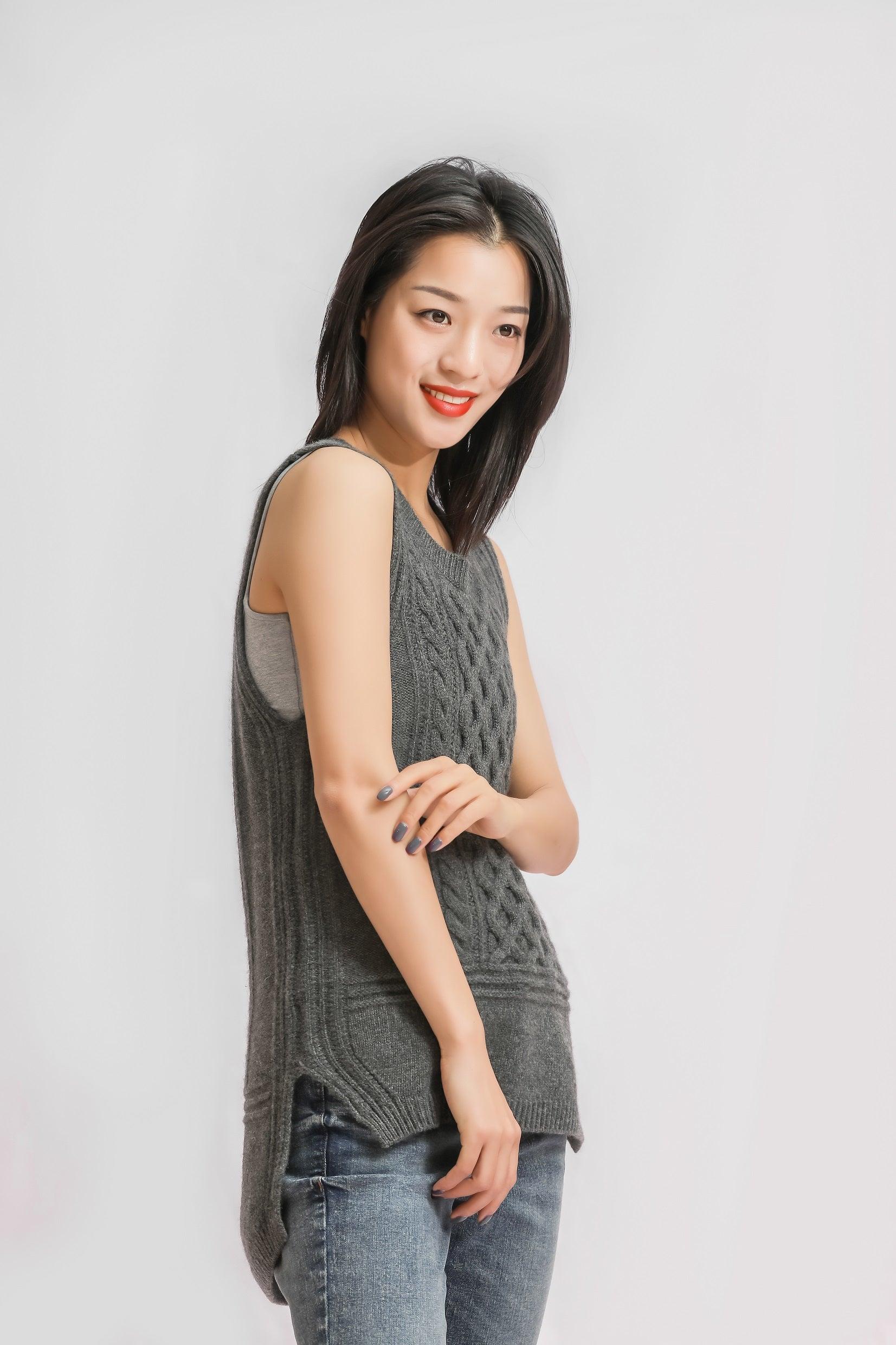 Women autumn holiday knitted cashmere vest - Lamycashmere